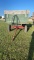 Wooden flat bed  trailer w/ hoist and sides