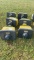 JOHN DEERE 7000 SERIES INSECTISIDE BOXES WITH LIDS GREAT SHAPE