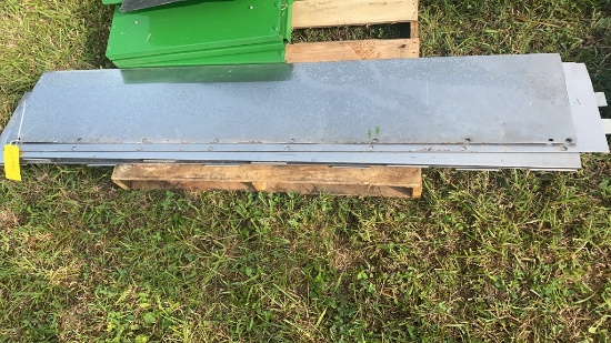 4 sheets of stainless bottom off of JD 930 flex head