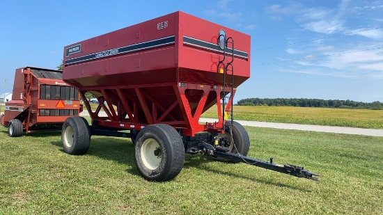 "PARKER 505 WAGON SIDE DUMP BRAKES, LIGHTS,