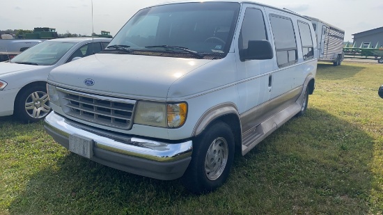"1993 Ford Conversion Van runs good all new exhaust from motor back