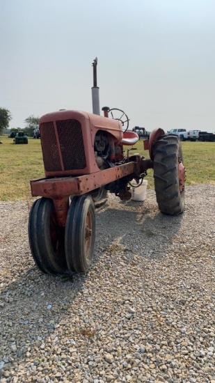 "1953 A.C. WD was running, carb rebuild, needs battery
