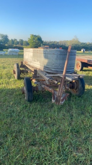 WOOD WAGON W/ TANK