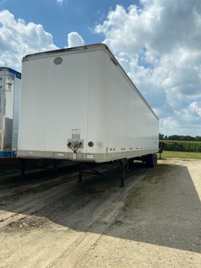 "2010 GREAT DANE 48X102 AIR RIDE, SWING DOORS,