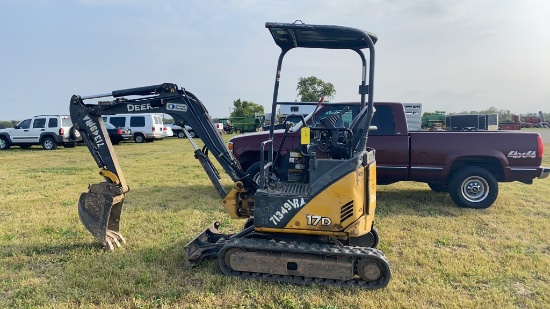"2007 JD 17D MINI EXCAVATOR 2312 HOURS