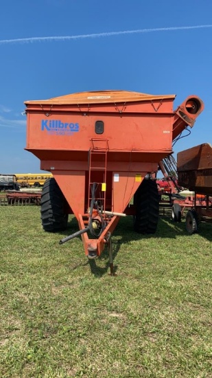 "KILLBRO 590 GRAIN CART NEW BOTTOM FLIGHT