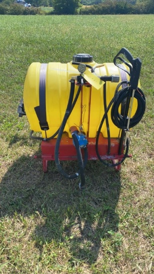 "3 PT. HITCH SPRAYER 50 GAL.