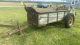 JD manure spreader ground driven
