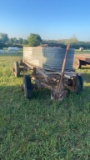 WOOD WAGON W/ TANK