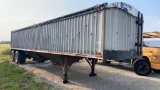 1976 40’ aluminum skin 2 hopper w/ tarp