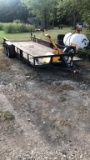 20’ Rice Bumper Hitch Trailer