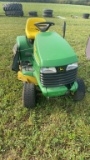 JD LT155 RIDING MOWER