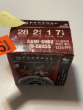 Federal 28ga, 15rds