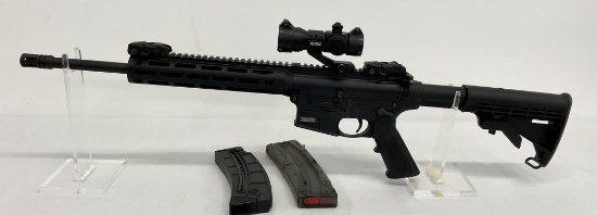 Smith and Wesson, MP15-22, 22L, Viridian Red Dot,