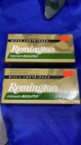 (2) Remington Premier 22-250  Accutip V Boat Tail, 50 GR, 20 cartridges