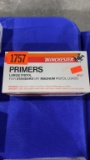Winchester, Large Pistol for Standard or Mag Pistol Load Primers, 1000 No. WLP Primers. NO SHIPPING