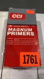 CCI, 350 Large Pistol Mag Primers, 1000 Primers. NO SHIPPING ON THIS LOT!!  LOCAL PICK UP ONLY!