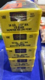 Speer Bullets, .38cal, 110gr, Jacketed Hallow Point, 500 count