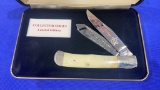 Little Crab Lodge F&AM # 614 Collector Series Limited Edition # 062 knife in case