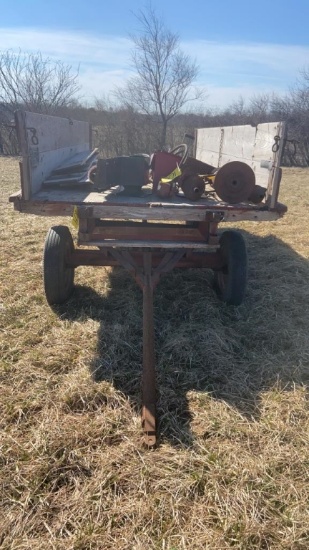 Flatbed Wagon w/Sideboards