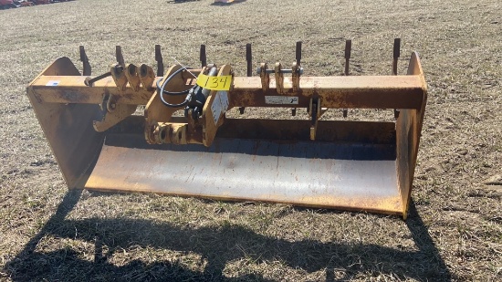 Frontier 7 Ft HD Grader Box, Hyd Scarifiers