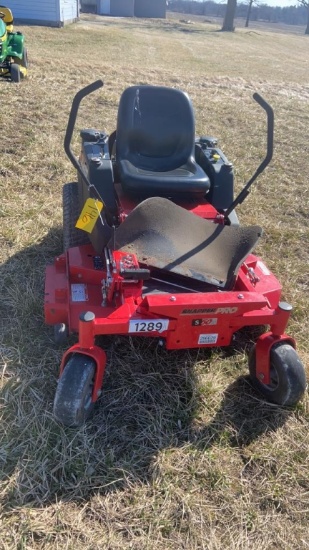 Snapper S50XT ZTR Mower, 48” Deck, 27HP Briggs, 100 Hrs