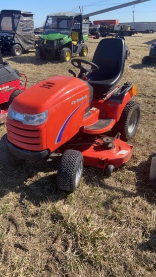 Simplicity Prestige Riding Mower, 433 Hours, 23HP Kohler, Hydro, 54” Deck, Hyd. Deck Lift