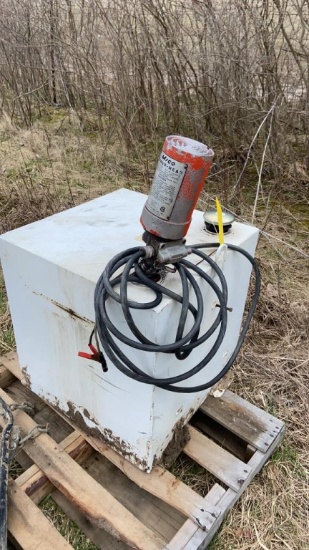 50 Gallon Truck Mounted Fuel Tank, Pump Does Not Work