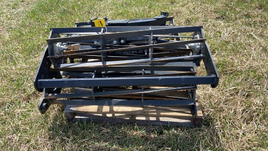Mounted Remlinger 14ft Rolling Basket, used once