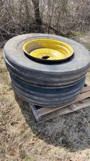 Pair 24" 8 Bolt Rims