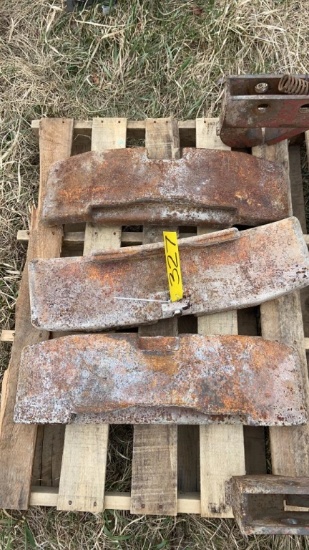 Minneapolis Moline Banana Nose Weights
