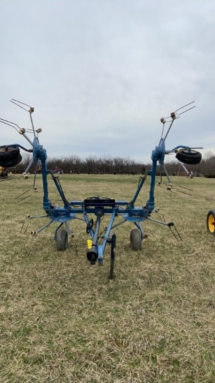 4 Basket Hay Tedder Made Like a Sitrex