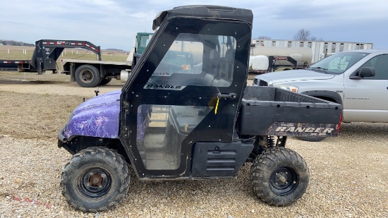 2007 Polaris Ranger 700, 4x4, Mossy Oak Edition, Enclosed Cab, 650 Hrs