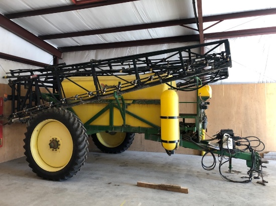 2005 Redball 670 Pull Type Sprayer, 1200 Gal., 90' Boom, Hyd. Drive, Raven,