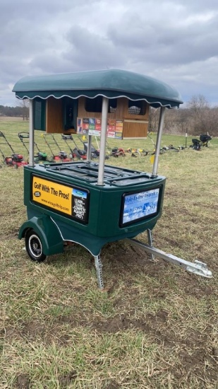 Pull Behind Beverage Cart