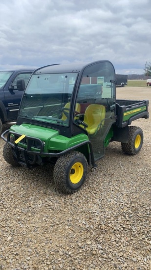 John Deere Gator, Cab, Electric Dump, 353hrs