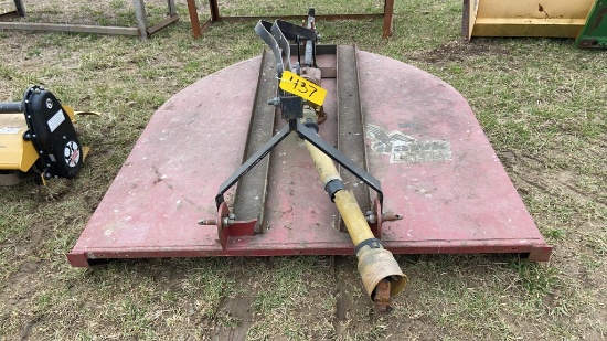 6ft Bushog, 3pt, Deck Repaired