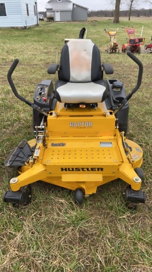 2016 Hustler Turf Raptor, 48" Flipup Deck with , Kohler 7000 Properf 25hp, 289 Hours