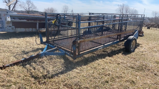 Pull Type Hog Caddy, Hyd. Raise/Lower