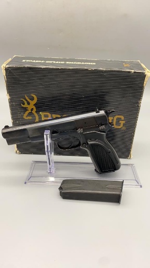 Browning, Hi-Power, 9mm, Pistol w/ Box & Extra Mag