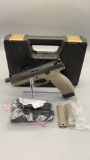 CZ, P- 10F, 9mm, Pistol w/ Hard Case & 2 Extra Mag