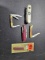Misc Pocket Knives Small lot of misc pocket knives, no name brands in lot.  Two multi-function or mu