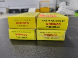 4 Boxes of 7.62x39mm Ammo 4 total boxes of 20 rounds for a total of 80 rounds of 7.62x39mm ammo, thi