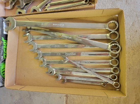 Pittsburgh SAE Wrench Set