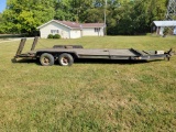Bumper Pull Flatbed Trailer