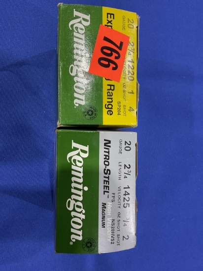 50rds, Remington, assorted 20ga