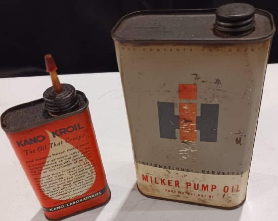 International Harvester Milk Pump Oil Can