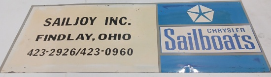Chrysler Sailboats Sign