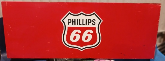 Embossed Phillips 66 Pump Sign