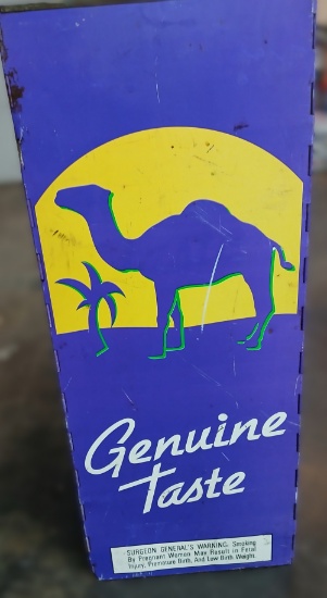 Vintage Metal 4 Sided Camel Ash Tray Cover